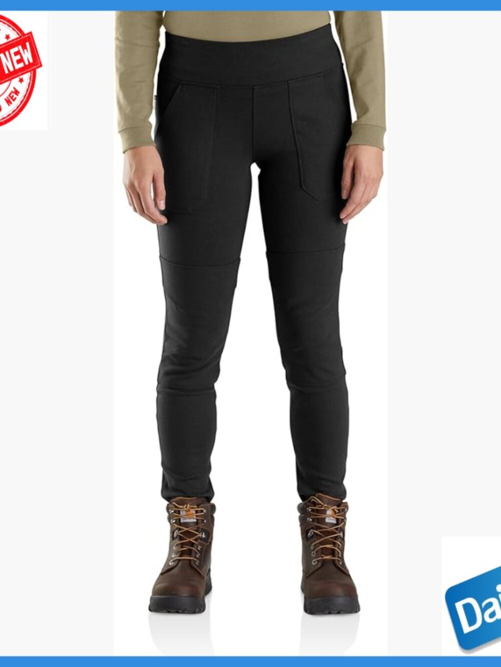 Flame Resistant Midweight Utility Leggings with Stretch Waistband